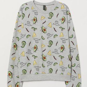Holy Moly Guacamole Sweatshirt by Divided H&M
